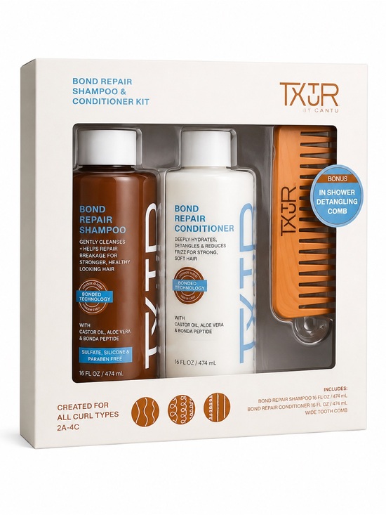 Cantu Other - TXTUR - Bond Repair Shampoo & Conditioner Kit
